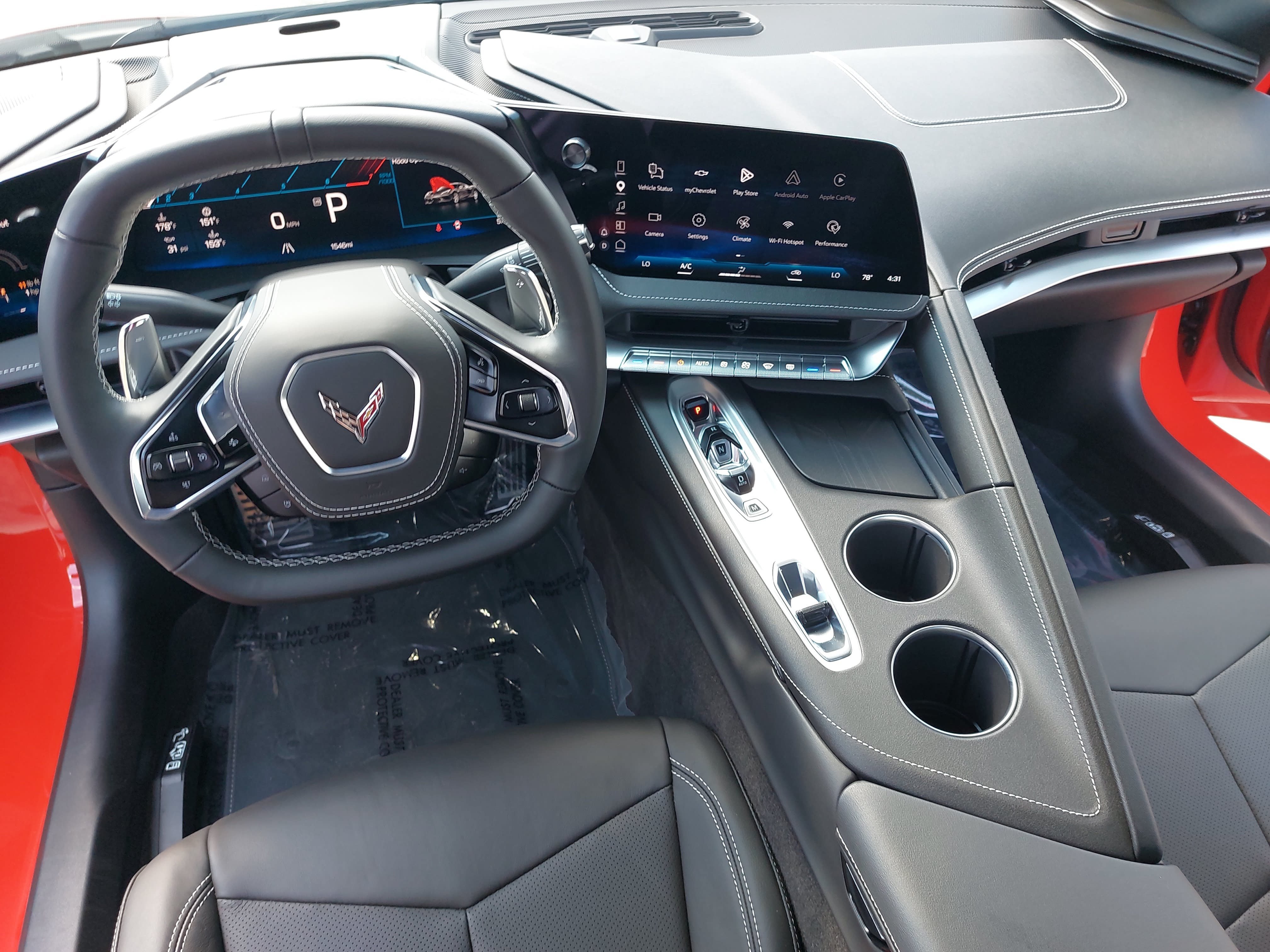 Used 2026 Chevrolet Corvette Stingray Coupe w/ Battery Protection Package RWD image 9