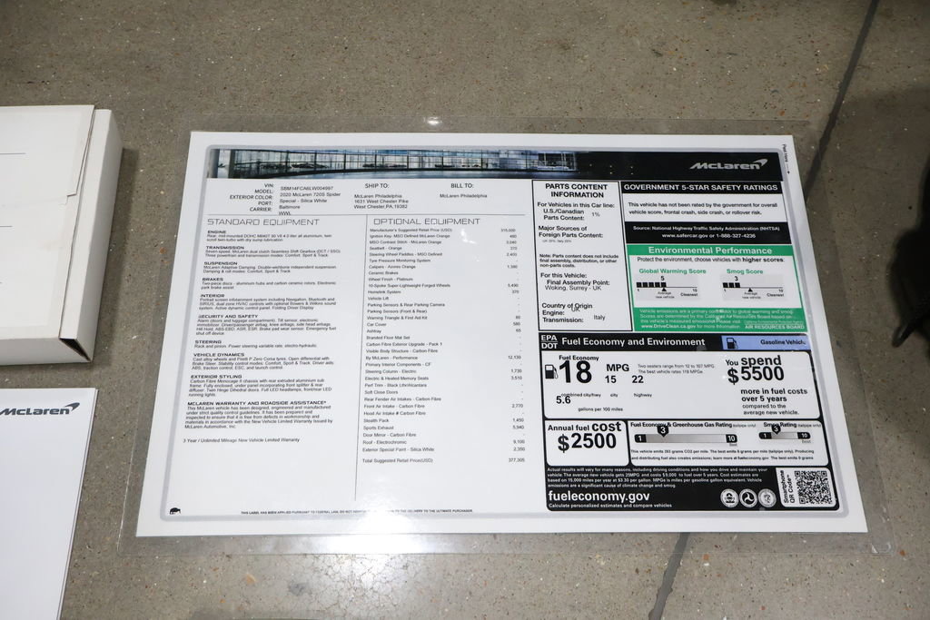 Used 2020 McLaren 720S Spider image 58