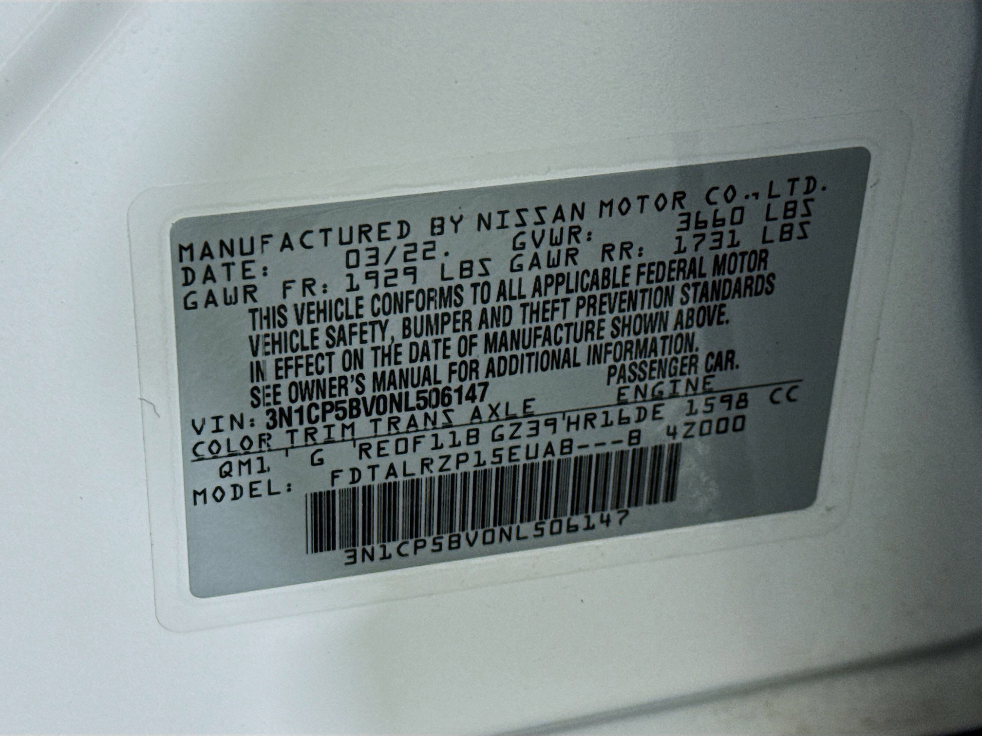 Used 2022 Nissan Kicks S image 39