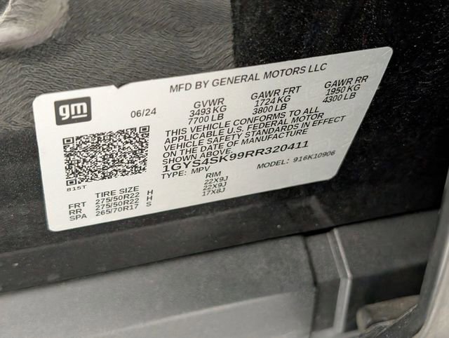 Used 2024 Cadillac Escalade ESV V w/ LPO, ONYX Package AWD/4WD image 41