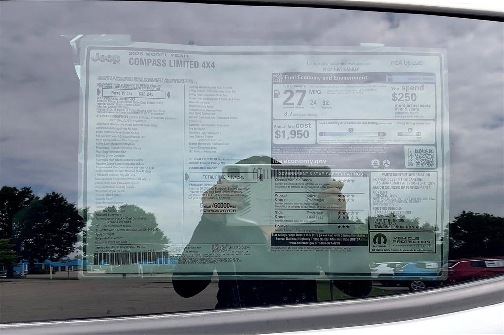 New 2025 Jeep Compass Limited image 13