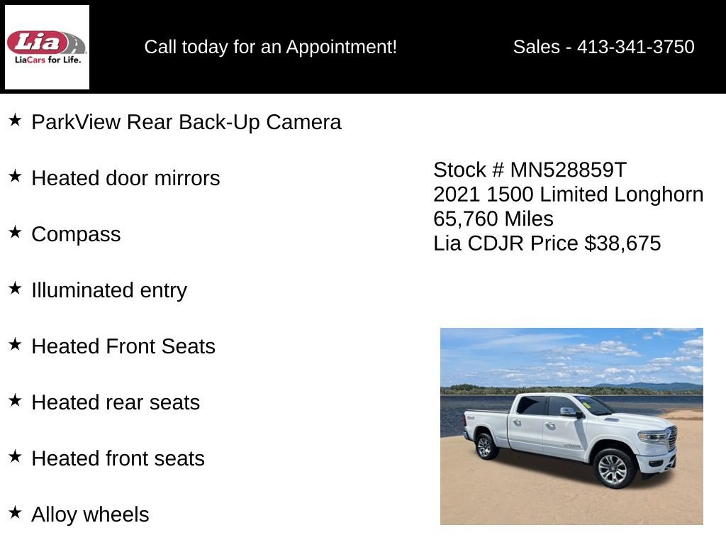 Certified 2021 RAM 1500 Limited AWD/4WD image 11