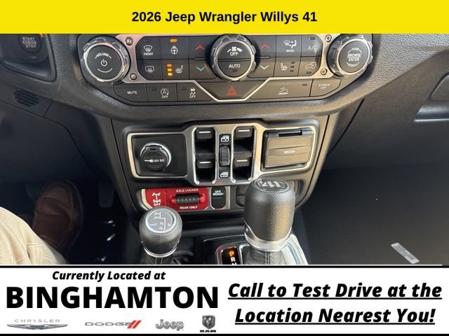 New 2026 Jeep Wrangler Unlimited Sport AWD/4WD image 11