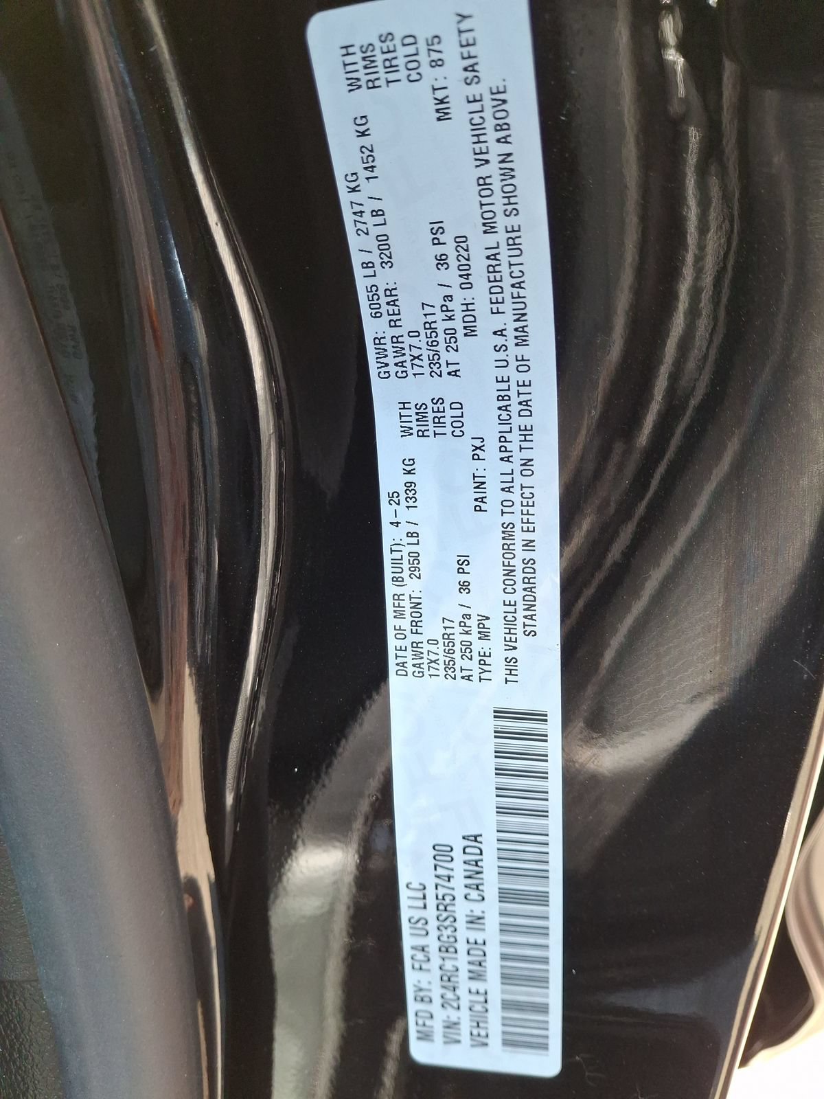 Certified 2025 Chrysler Pacifica Select FWD image 28
