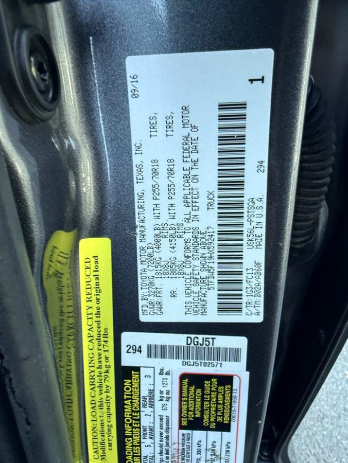 Used 2017 Toyota Tundra SR5 AWD/4WD image 36