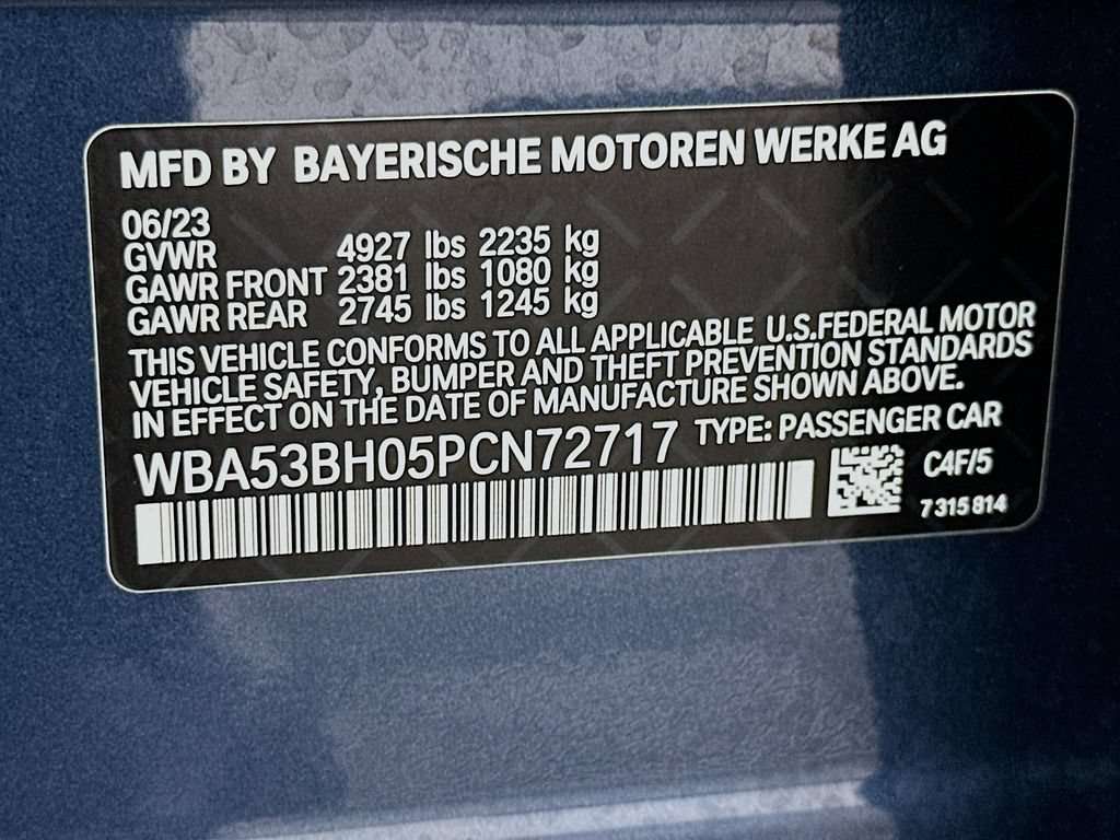 Certified 2023 BMW 530i RWD image 33