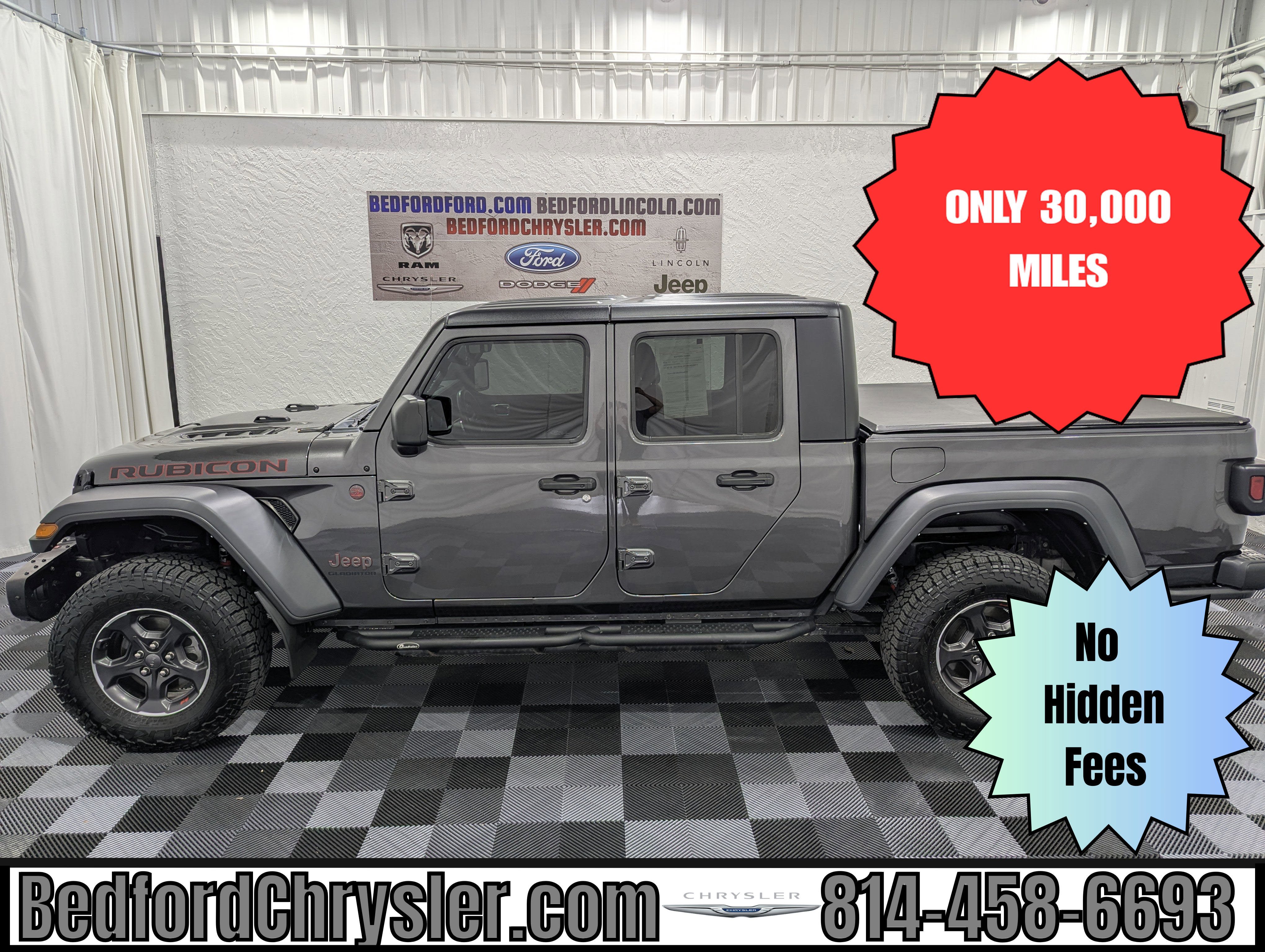 Used 2022 Jeep Gladiator Rubicon w/ Cold Weather Group AWD/4WD image 1