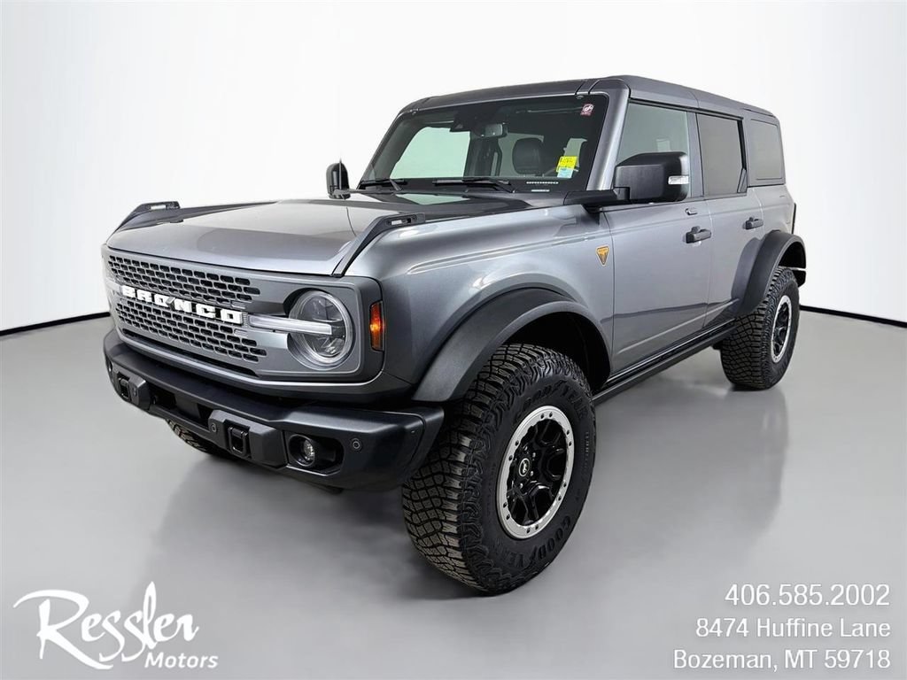 Used 2023 Ford Bronco Badlands w/ Sasquatch Package AWD/4WD video 1