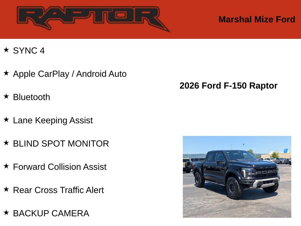 New 2026 Ford F150 Raptor AWD/4WD image 2