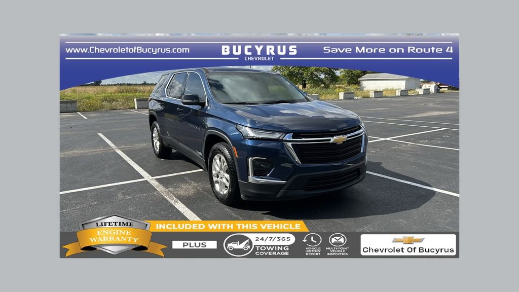 Used 2022 Chevrolet Traverse LS