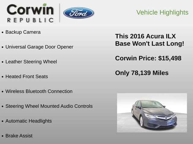 Used 2016 Acura ILX image 6