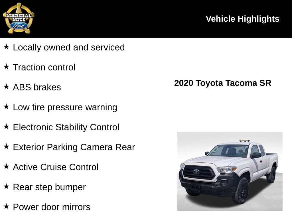 Used 2020 Toyota Tacoma SR image 2