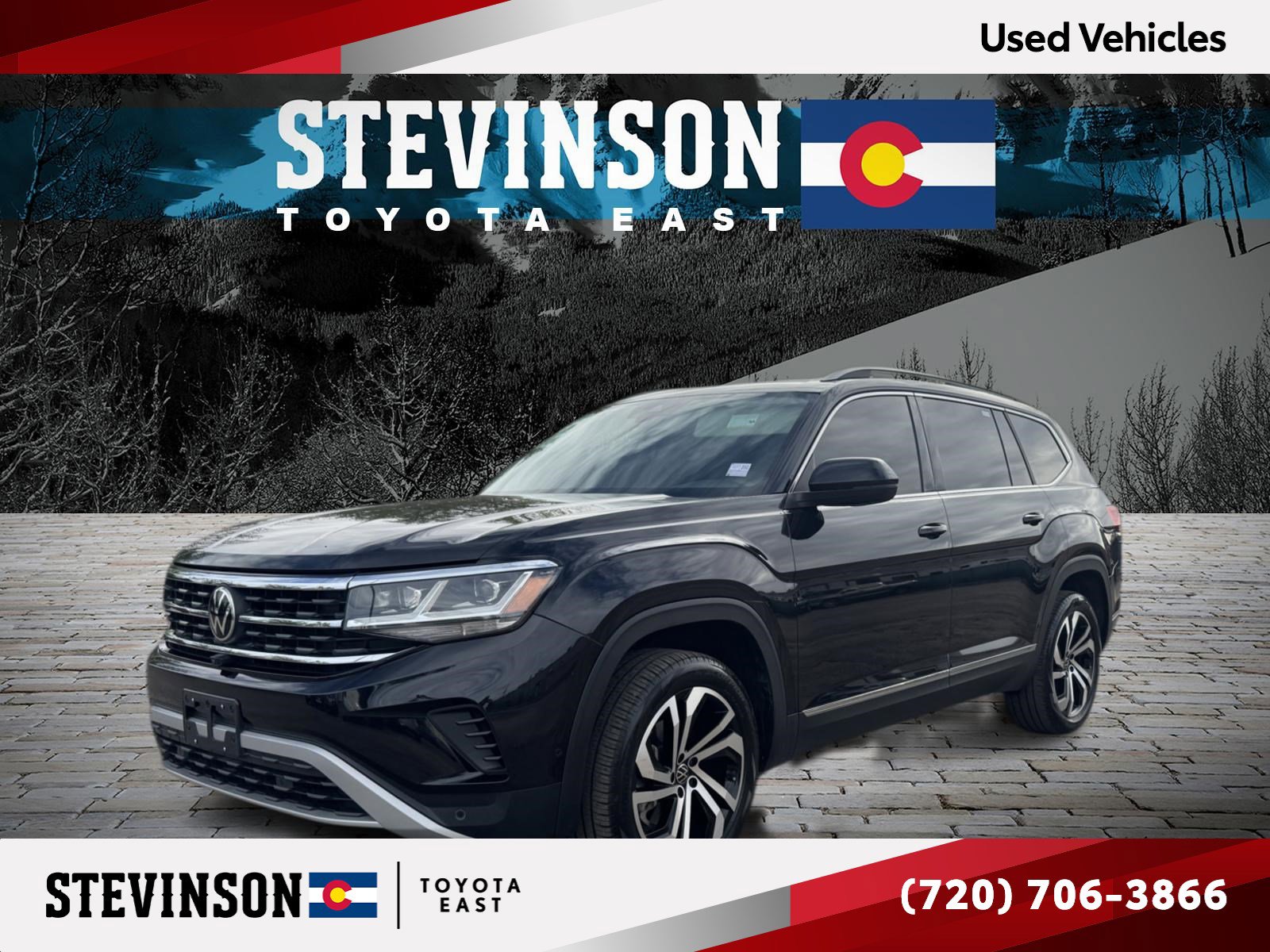 Used 2021 Volkswagen Atlas SEL Premium AWD/4WD image 1