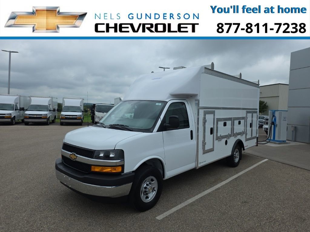 New 2025 Chevrolet Express 3500 w/ Power Convenience Package RWD image 2