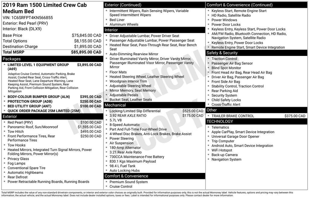 Used 2019 RAM 1500 Limited image 27