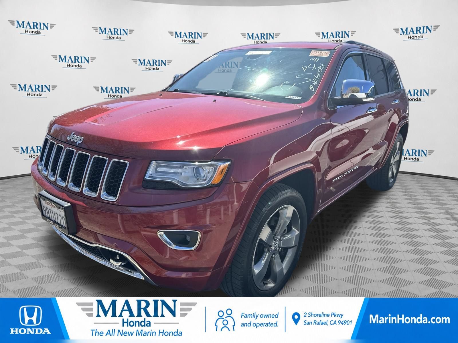 Used 2015 Jeep Grand Cherokee Overland AWD/4WD image 7
