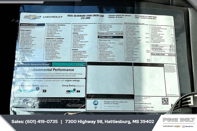 New 2025 Chevrolet Silverado 2500 LTZ w/ LTZ Plus Package image 12