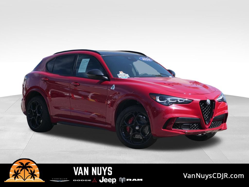 Used 2024 Alfa Romeo Stelvio Quadrifoglio w/ Active Assist Plus Package AWD/4WD image 1