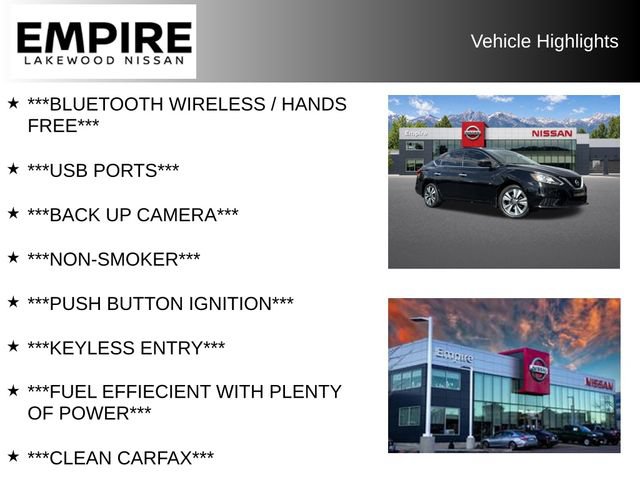 Used 2019 Nissan Sentra SV w/ Special Edition Package FWD image 2