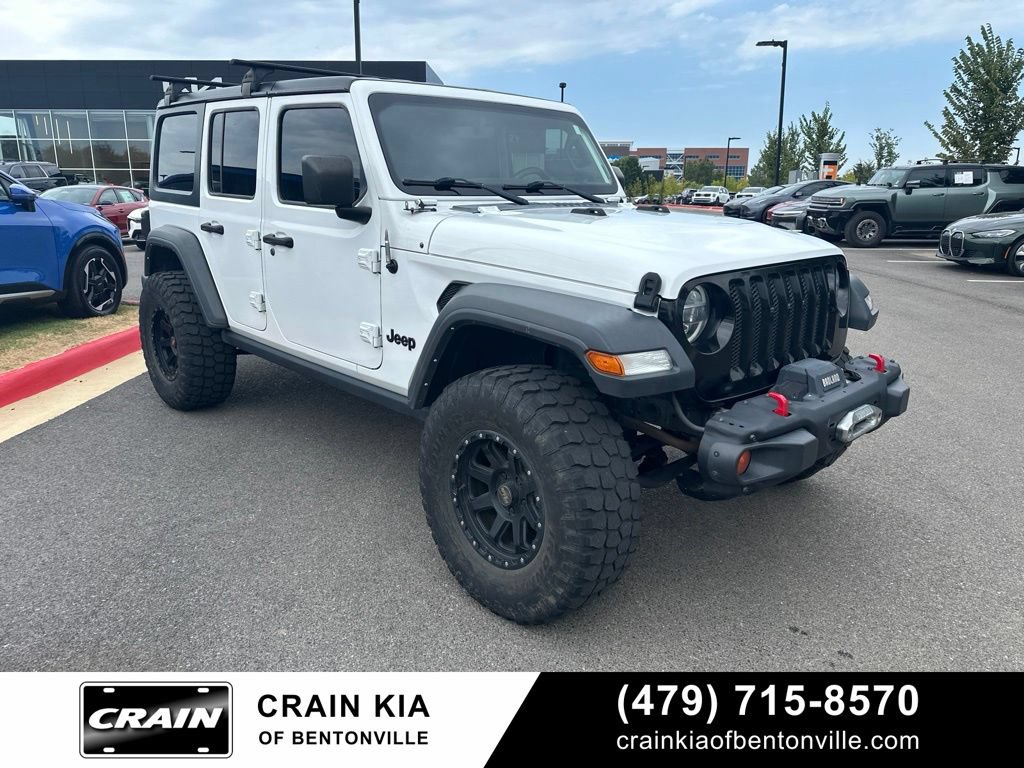 Used 2021 Jeep Wrangler Unlimited Sport AWD/4WD video 1