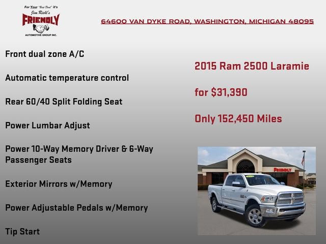 Used 2015 RAM 2500 Laramie AWD/4WD image 20