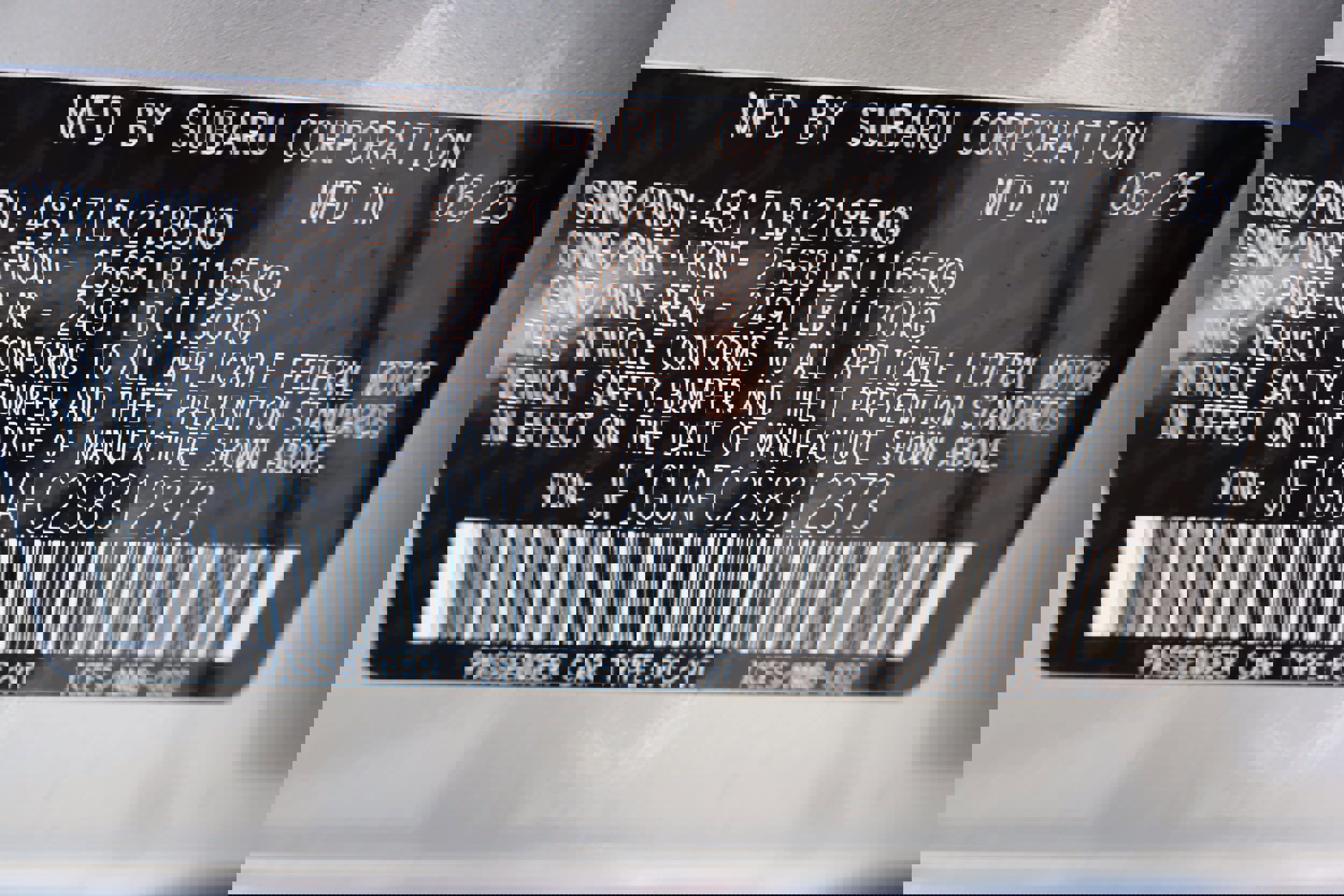 New 2025 Subaru Impreza 2.0i Sport image 22