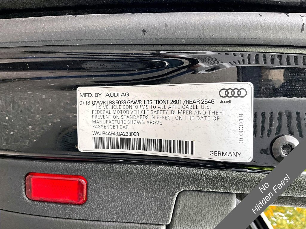 Used 2018 Audi S4 Premium Plus w/ Navigation Package AWD/4WD image 27