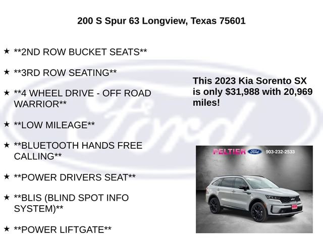 Used 2023 Kia Sorento SX image 10