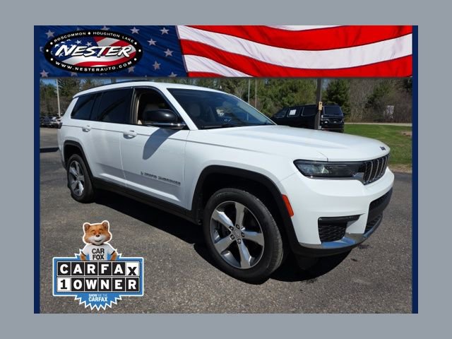 Used 2021 Jeep Grand Cherokee L Limited AWD/4WD image 1