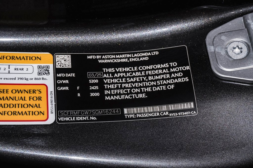 New 2025 Aston Martin DB12 Convertible image 34