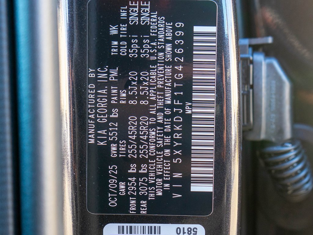 New 2026 Kia Sorento SX Prestige image 37