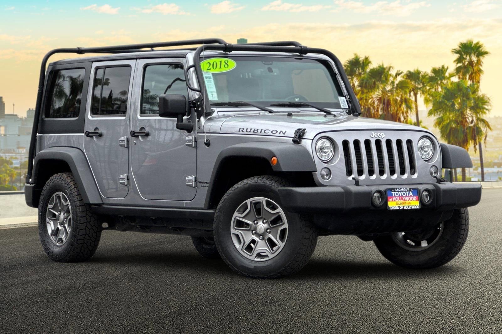Used 2018 Jeep Wrangler Unlimited Rubicon w/ Connectivity Group AWD/4WD image 2