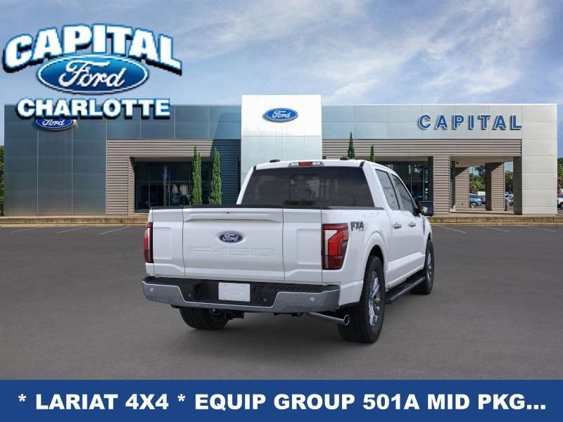 New 2025 Ford F150 Lariat w/ Equipment Group 501A Mid image 9