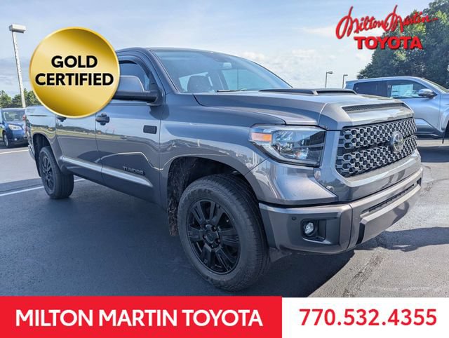 Certified 2021 Toyota Tundra SR5 w/ TRD Sport Plus Package AWD/4WD image 1