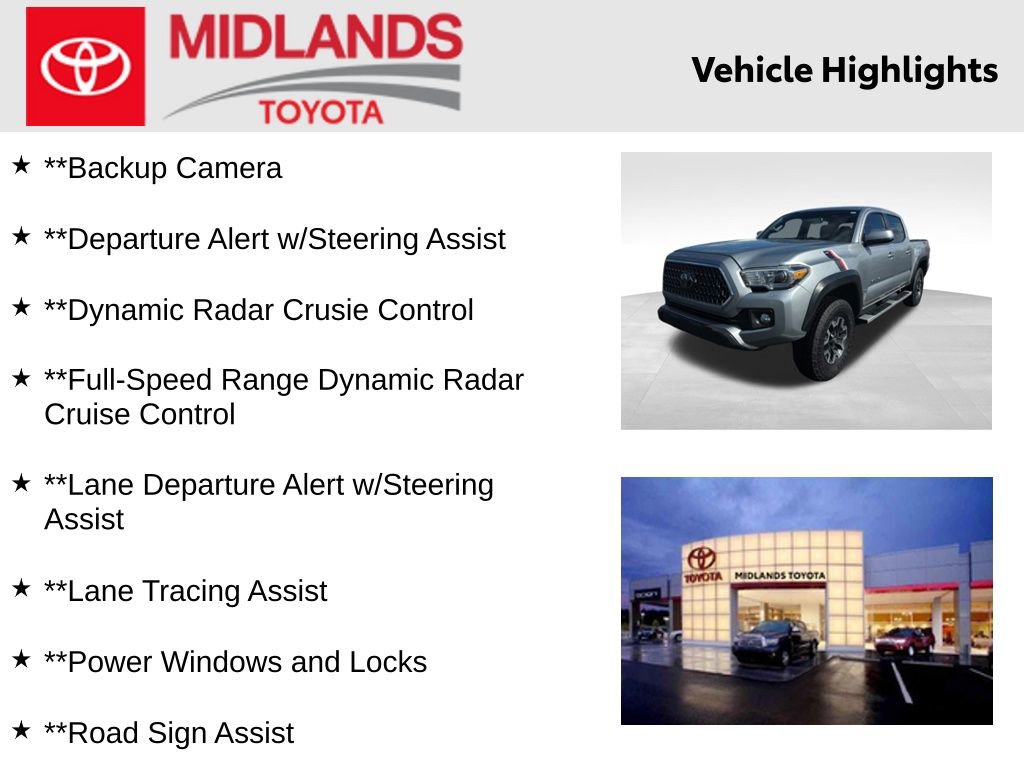 Used 2019 Toyota Tacoma TRD Off-Road w/ Technology Package image 2