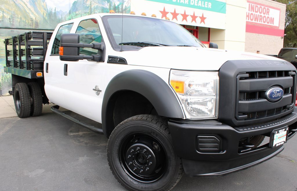 Used 2012 Ford F550 4x4 Crew Cab Super Duty w/ Payload Upgrade Pkg
