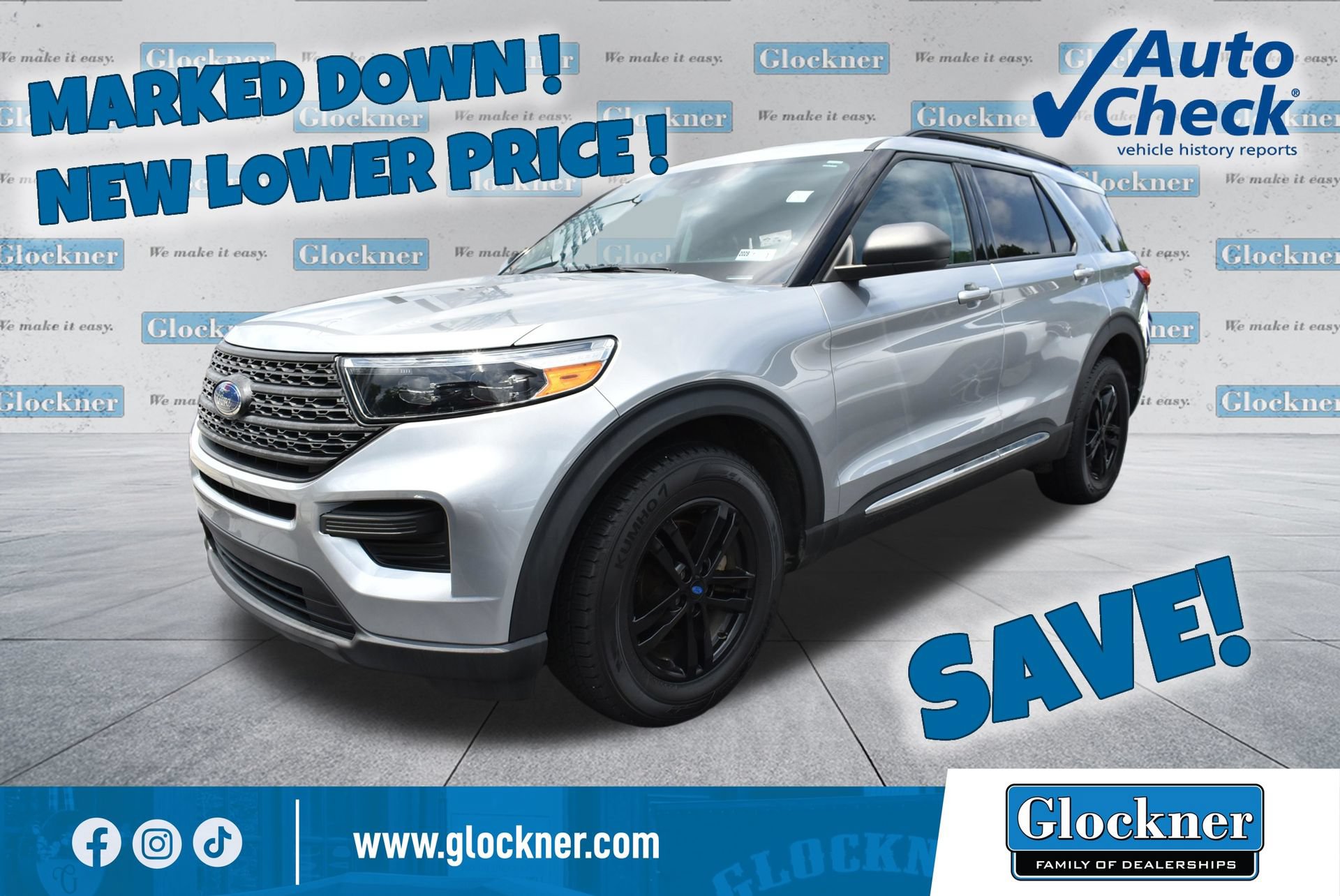 Used 2022 Ford Explorer XLT w/ Class IV Trailer Tow Package AWD/4WD image 1