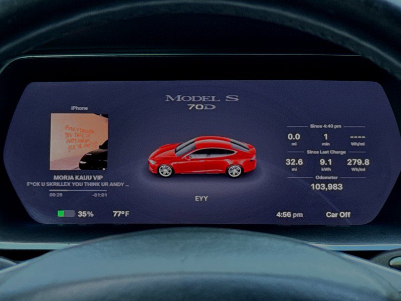 Used 2015 Tesla Model S 70D AWD/4WD image 44