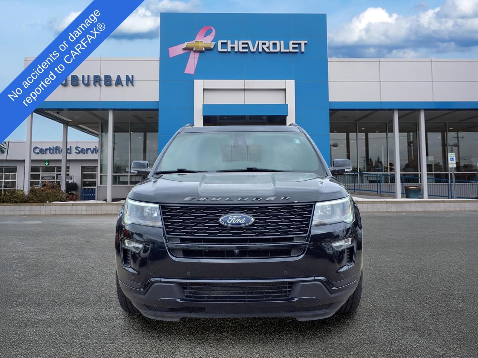 Used 2018 Ford Explorer Sport w/ Equipment Group 401A AWD/4WD image 2
