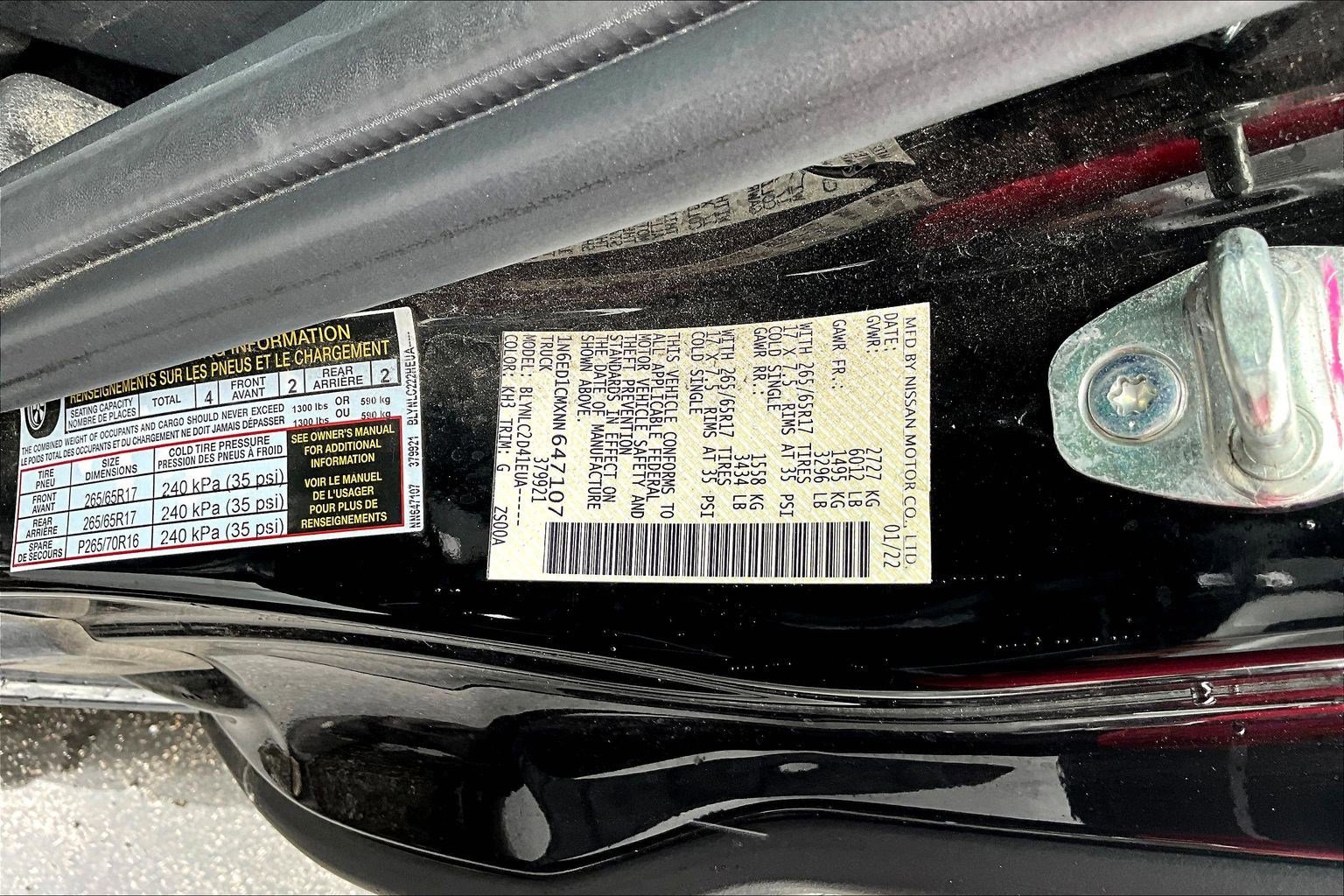 Used 2022 Nissan Frontier SV AWD/4WD image 17