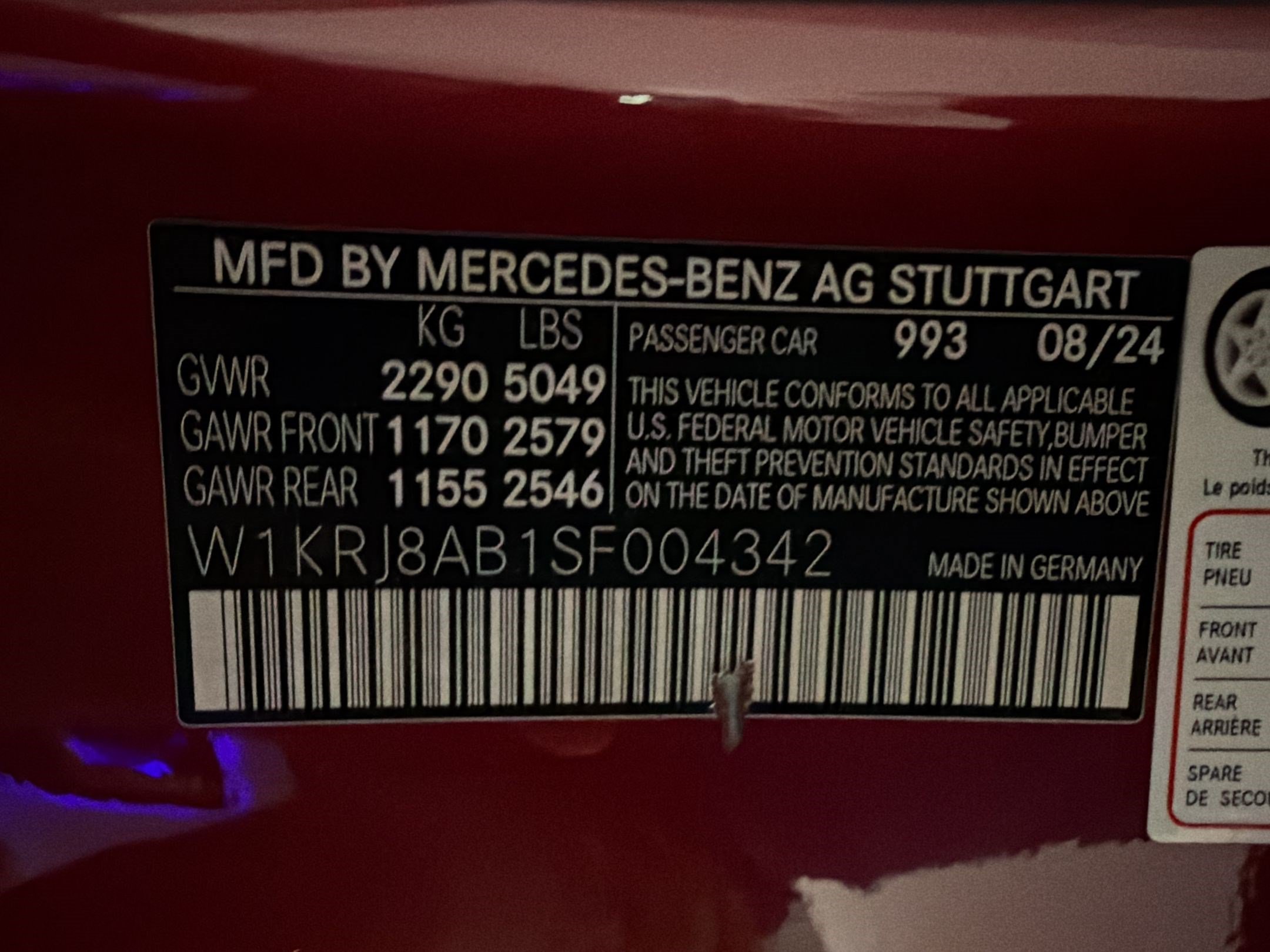 Certified 2025 Mercedes-Benz AMG GT 55 image 24