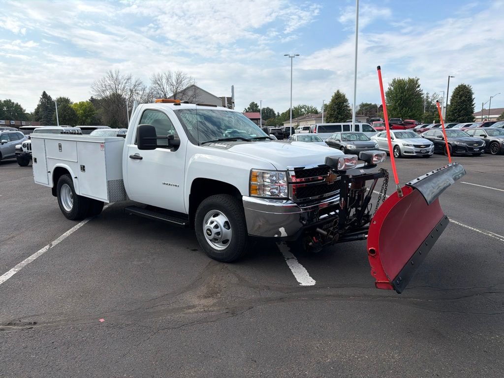 Used 2013 Chevrolet Silverado 3500 W/T w/ Snow Plow Prep Package AWD/4WD image 10