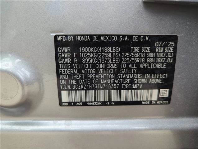 Certified 2026 Honda HR-V EX-L image 27
