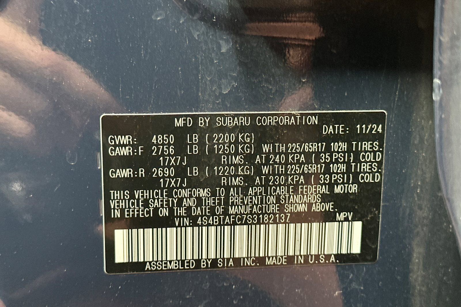 Used 2025 Subaru Outback Premium image 38