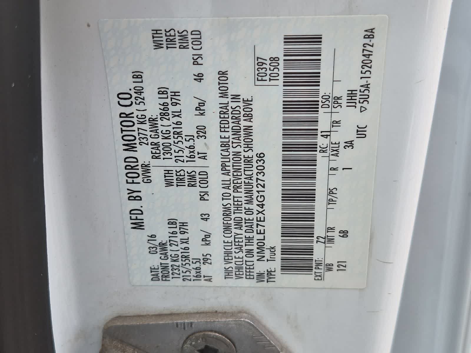 Used 2016 Ford Transit Connect XL FWD image 31