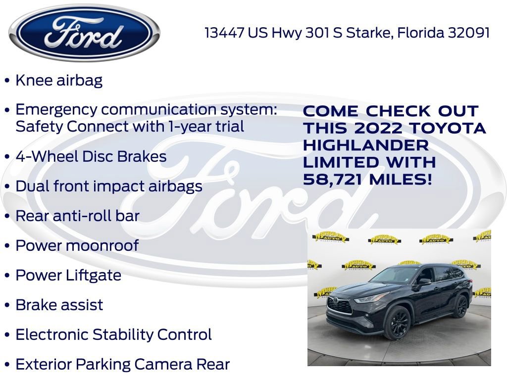 Used 2022 Toyota Highlander Limited image 30