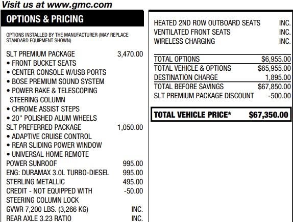 Certified 2023 GMC Sierra 1500 SLT w/ SLT Premium Package AWD/4WD image 2