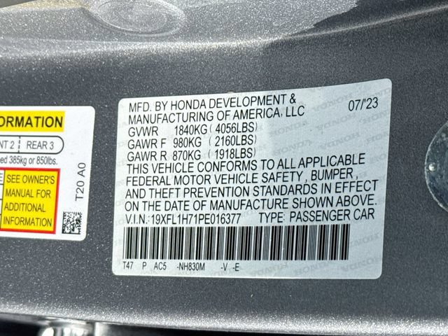 Used 2023 Honda Civic EX-L image 36
