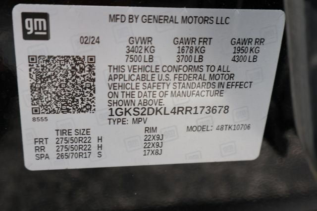 Used 2024 GMC Yukon Denali w/ Advanced Technology Package AWD/4WD image 34