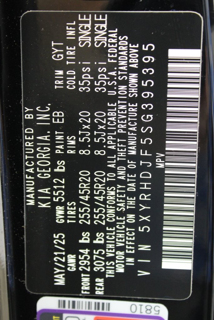 Used 2025 Kia Sorento X-Line EX AWD/4WD image 33